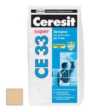 Затирка цементная Ceresit CE 33 Super Карамель №46 2 кг