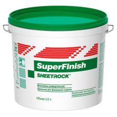Шпатлевка универсальная Sheetrock SuperFinish  3 л / 5 кг
